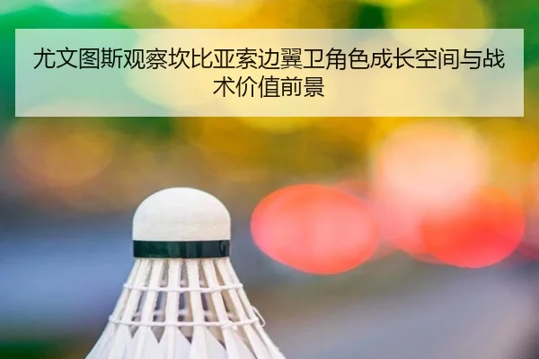 尤文图斯观察坎比亚索边翼卫角色成长空间与战术价值前景